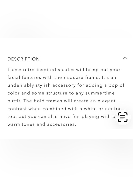 Johnny Was Sutton Oversized Square Sunglasses Red NIB UV400 Acetate Retro main image 4